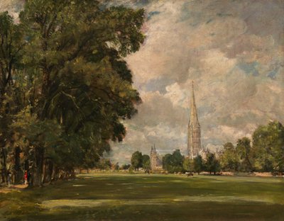 Catedral de Salisbury desde Lower Marsh Close, 1820 de John Constable